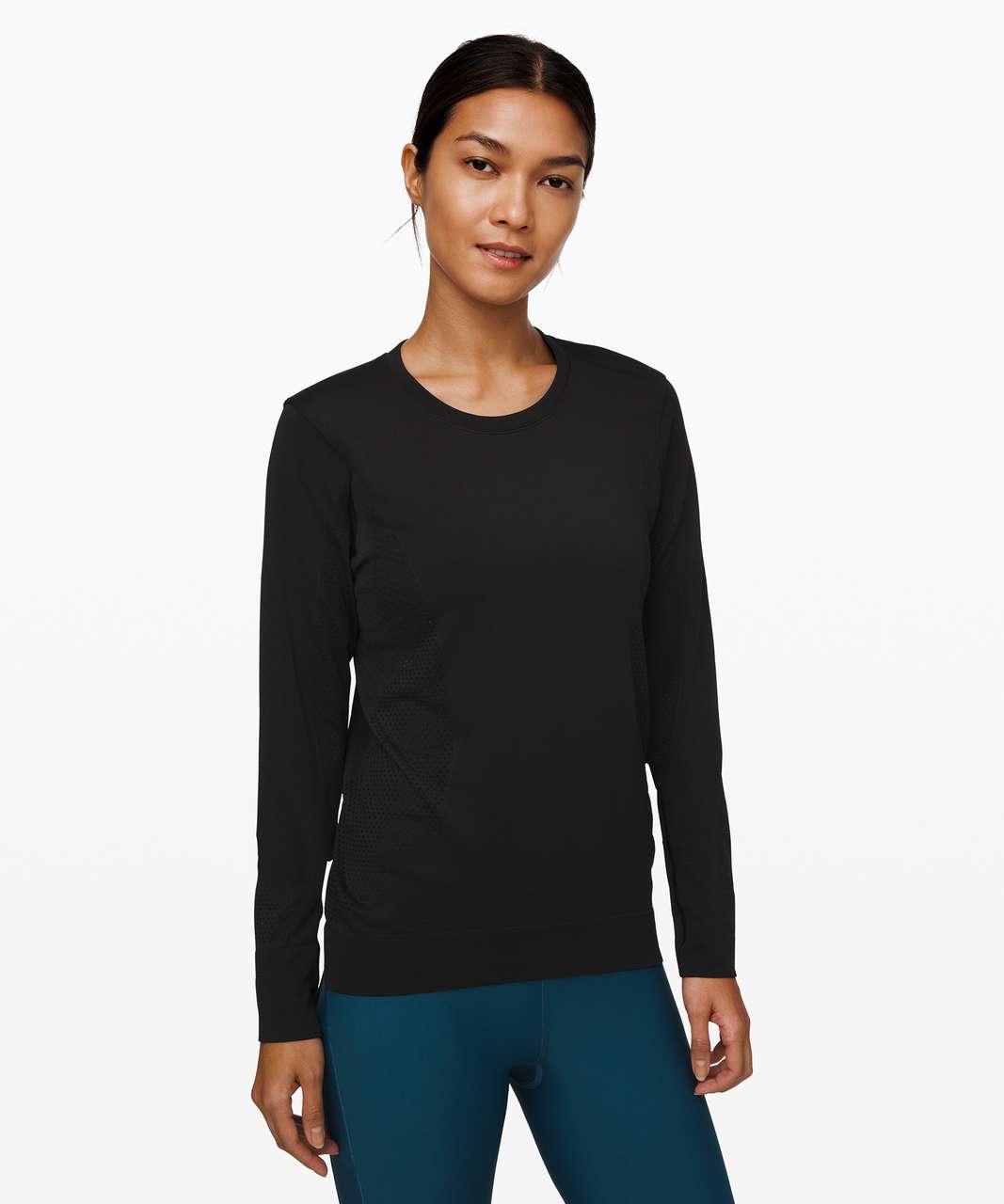 lululemon black long sleeve shirt