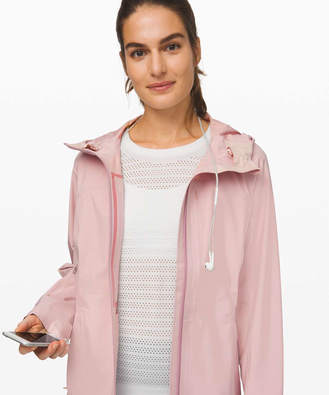 Lululemon Break a Trail Jacket - Porcelain Pink