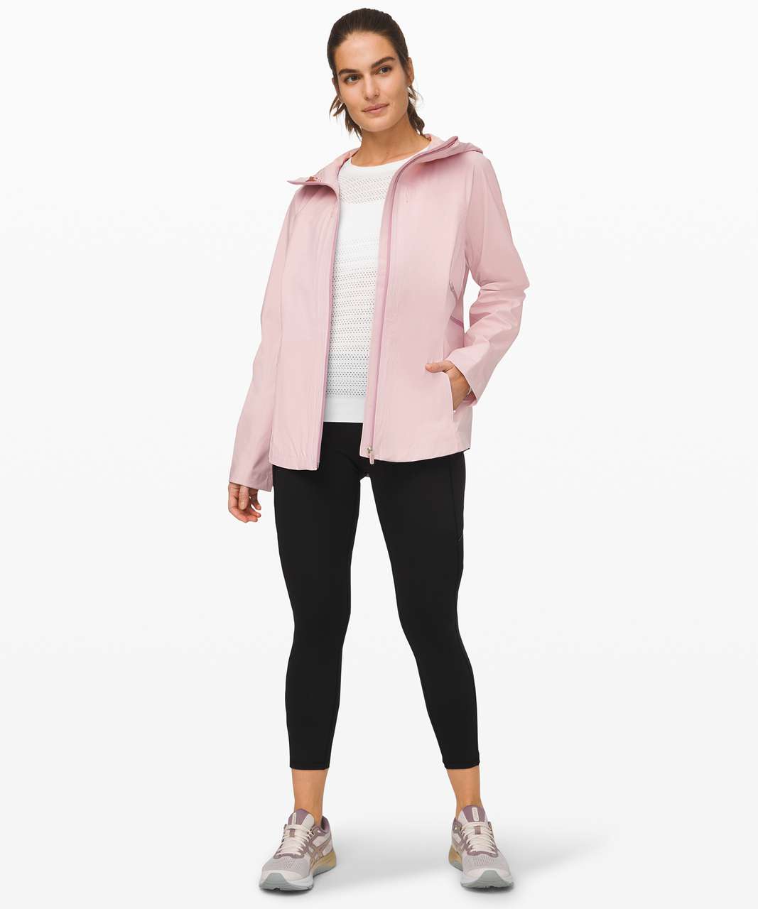 Lululemon Break a Trail Jacket - Porcelain Pink