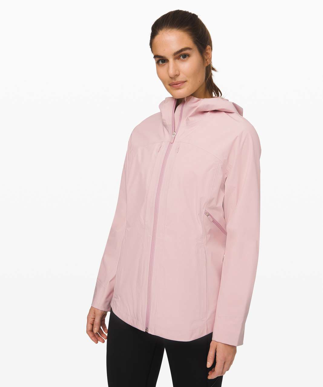 Lululemon Break a Trail Jacket - Porcelain Pink - lulu fanatics