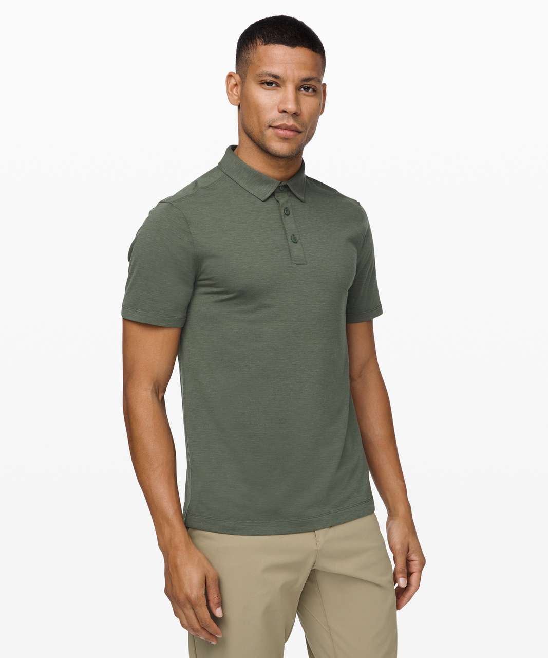 Lululemon Evolution Polo - Palm Deco