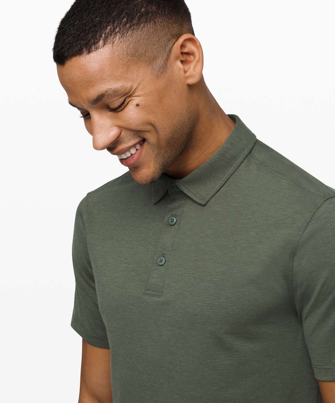 Lululemon Evolution Polo - Palm Deco