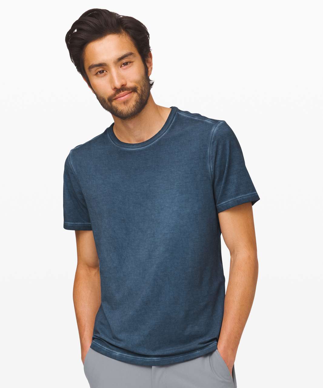 Lululemon 5 Year Basic Tee *Sun Wash - Code Blue Sun Wash