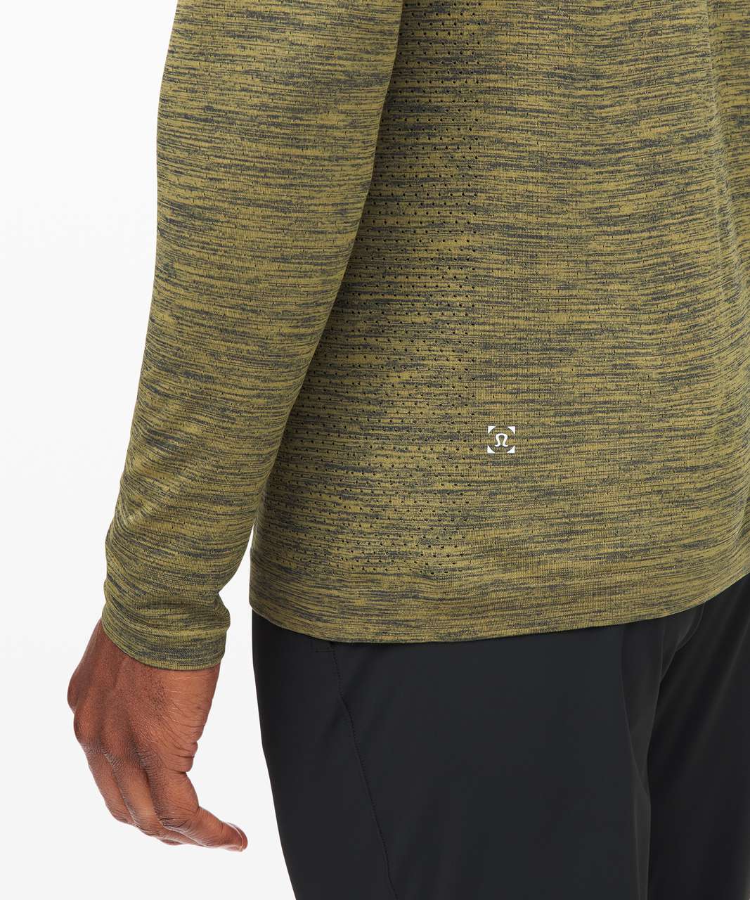 Lululemon Metal Vent Breathe Long Sleeve - True Navy / Grape Leaf