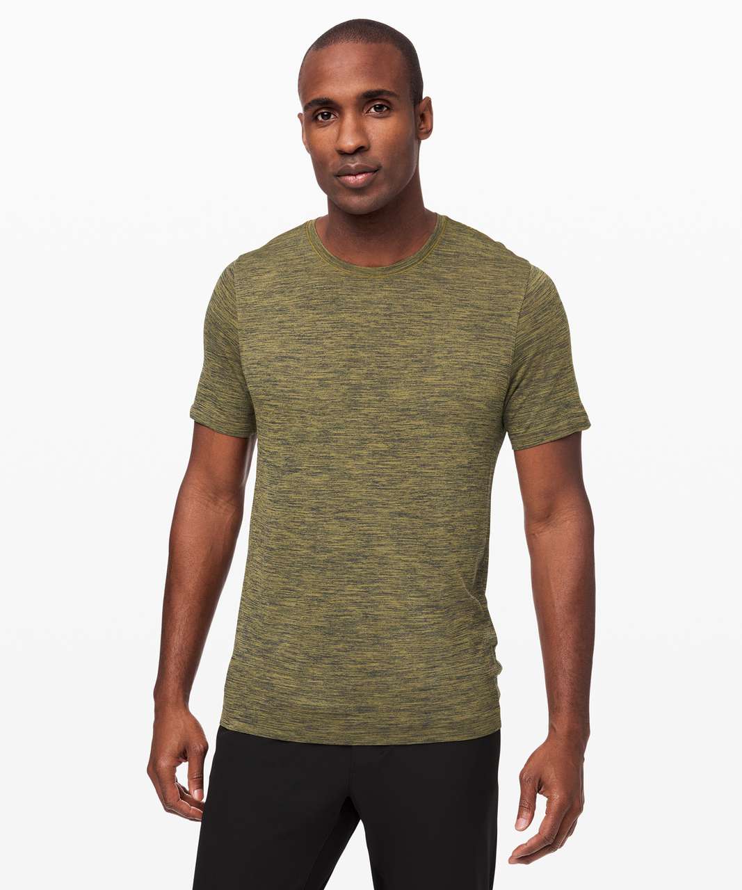 Lululemon Metal Vent Breathe Short Sleeve - True Navy / Grape Leaf