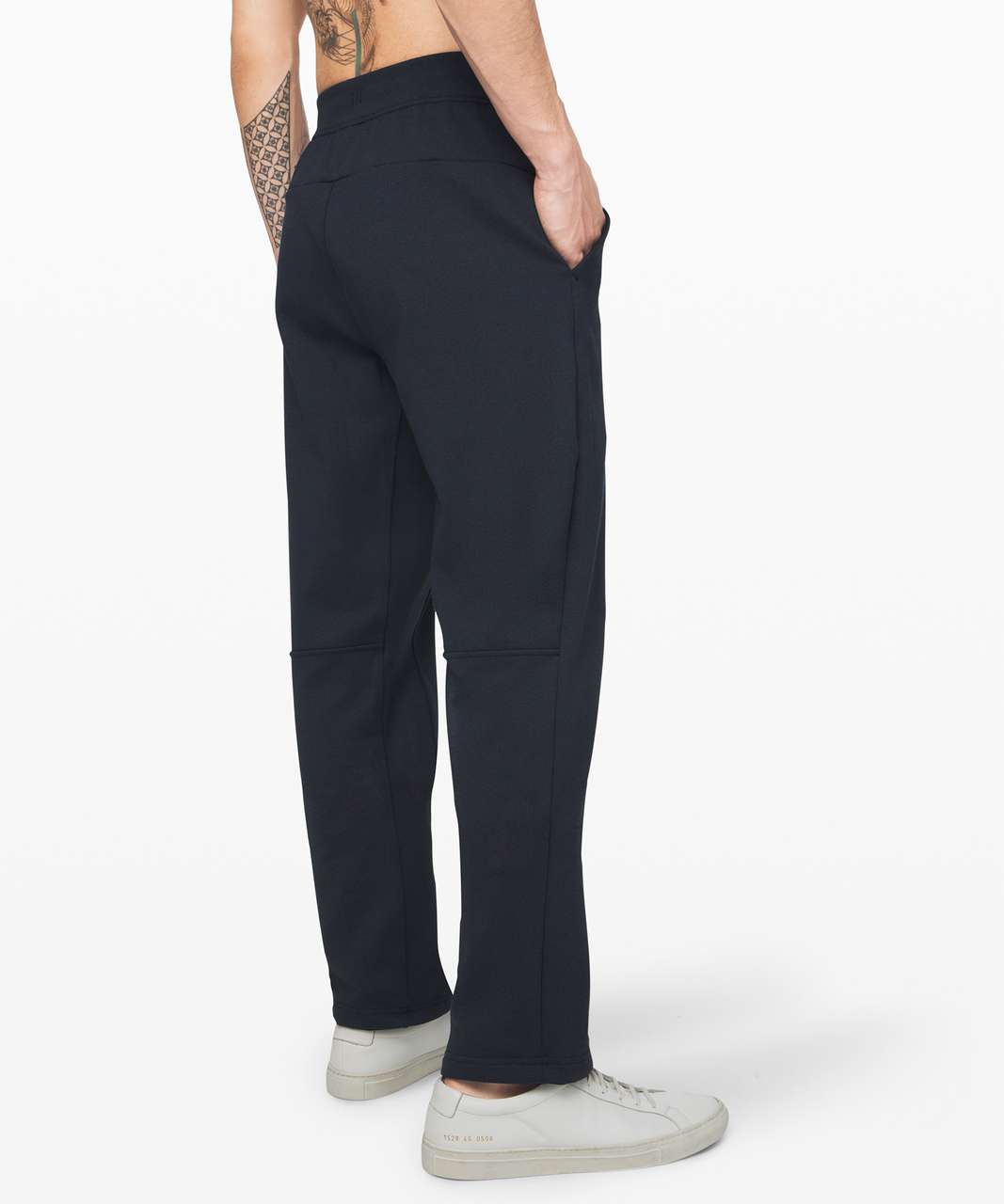 Lululemon City Sweat Pant Relaxed Fleece 32" - Heathered Nautical Navy