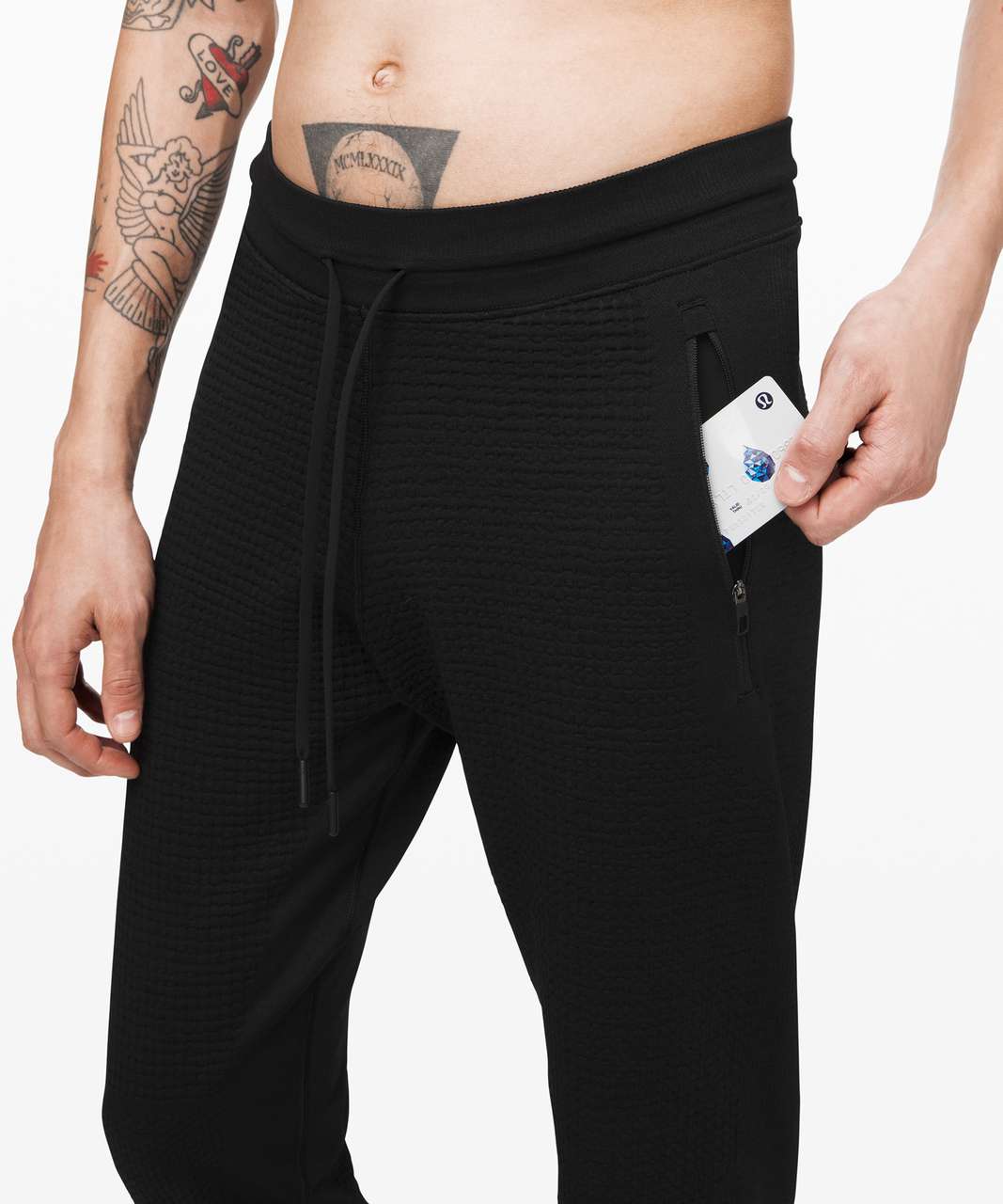 Lululemon Engineered Warmth Jogger - Black / Black (First Release) - lulu  fanatics