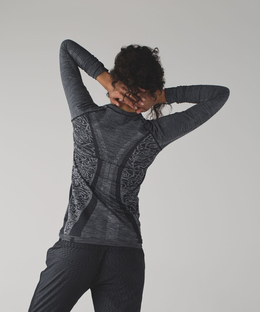 Lululemon Rest less Pullover - Heathered Black - lulu fanatics