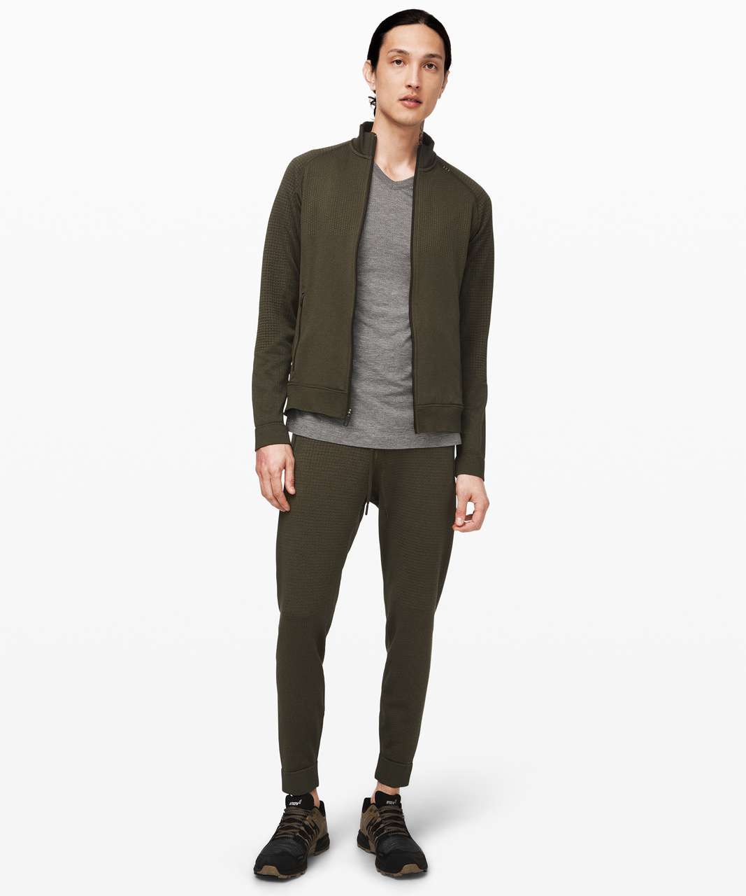 Lululemon Engineered Warmth Jogger - Dark Olive / Dark Olive