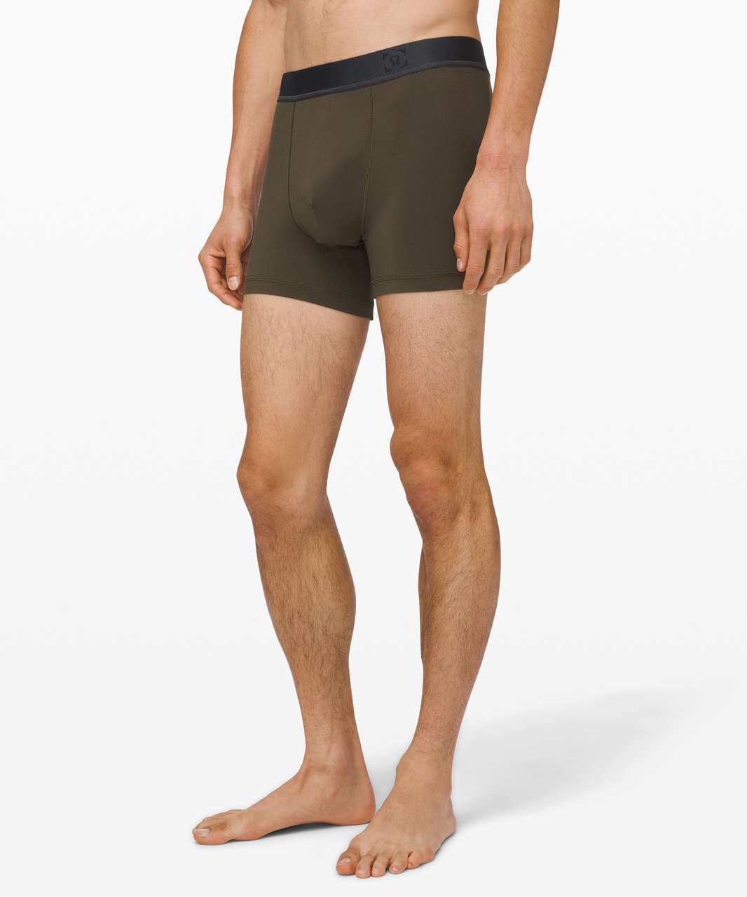 Lululemon Always in Motion Boxer 5" *5-Pack - Black / Dark Olive / Heathered Core Medium Grey / Heathered Core Dark Grey