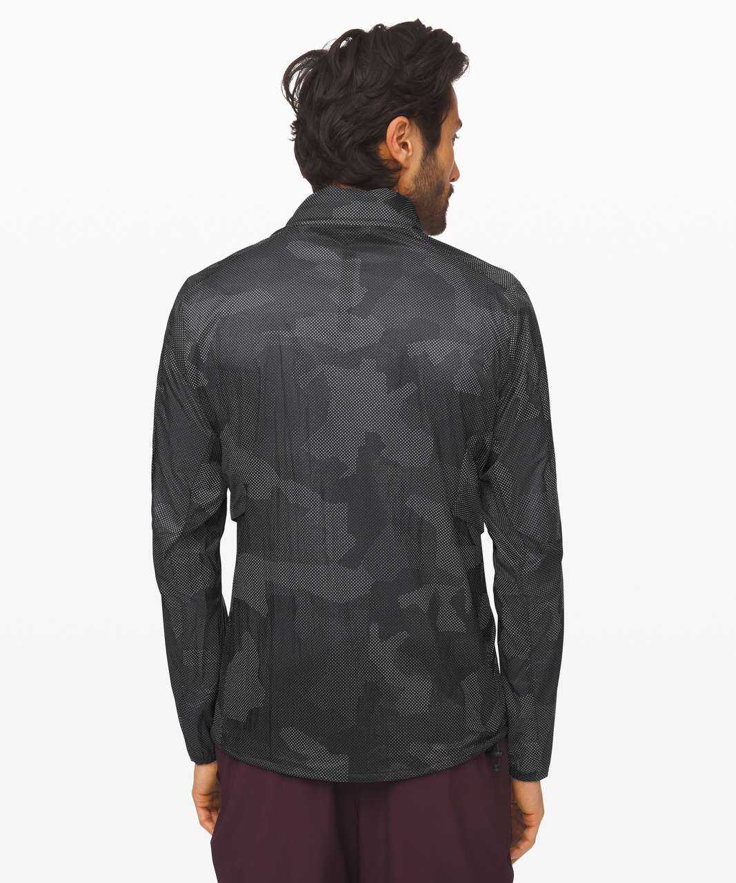 Lululemon Active Jacket *Reflective - Geo Camo Obsidian Reflective