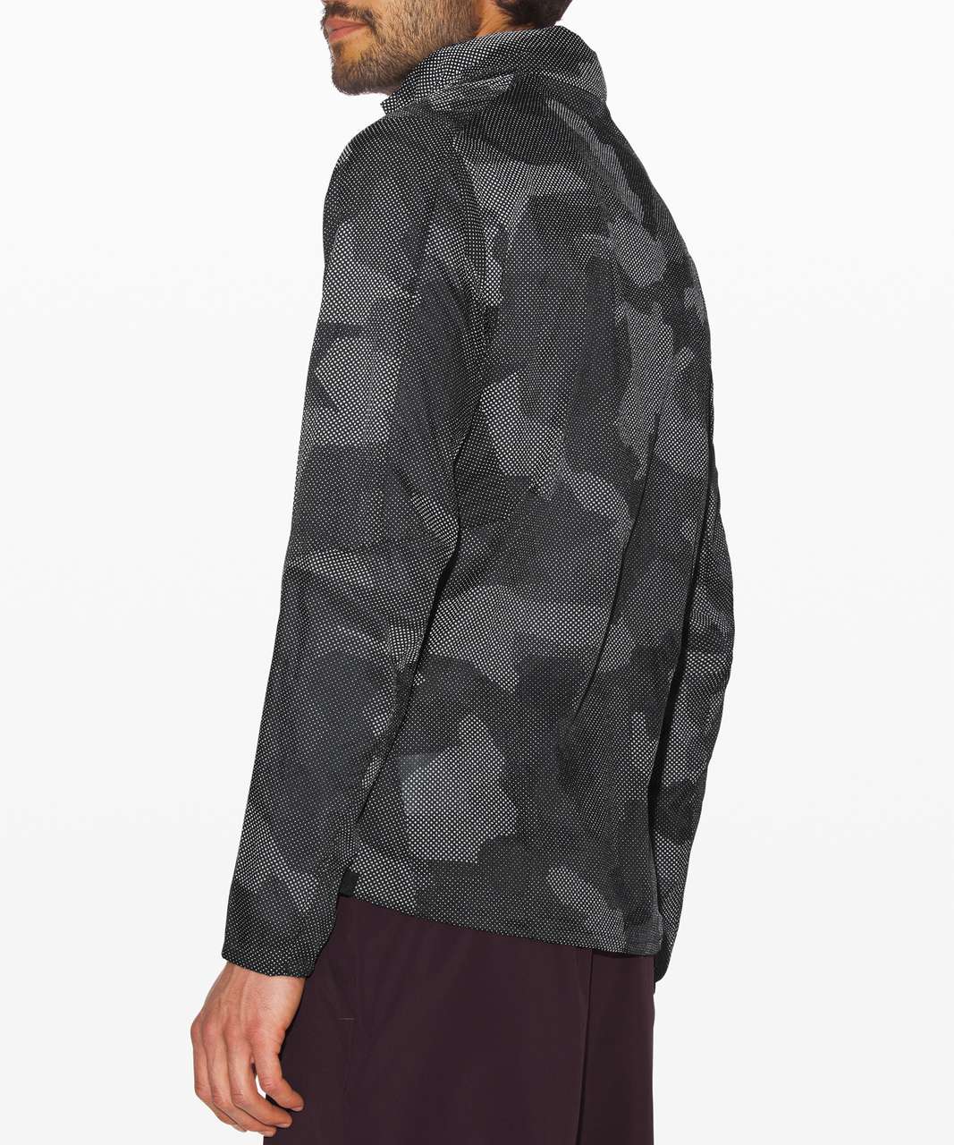 Lululemon Active Jacket *Reflective - Geo Camo Obsidian Reflective