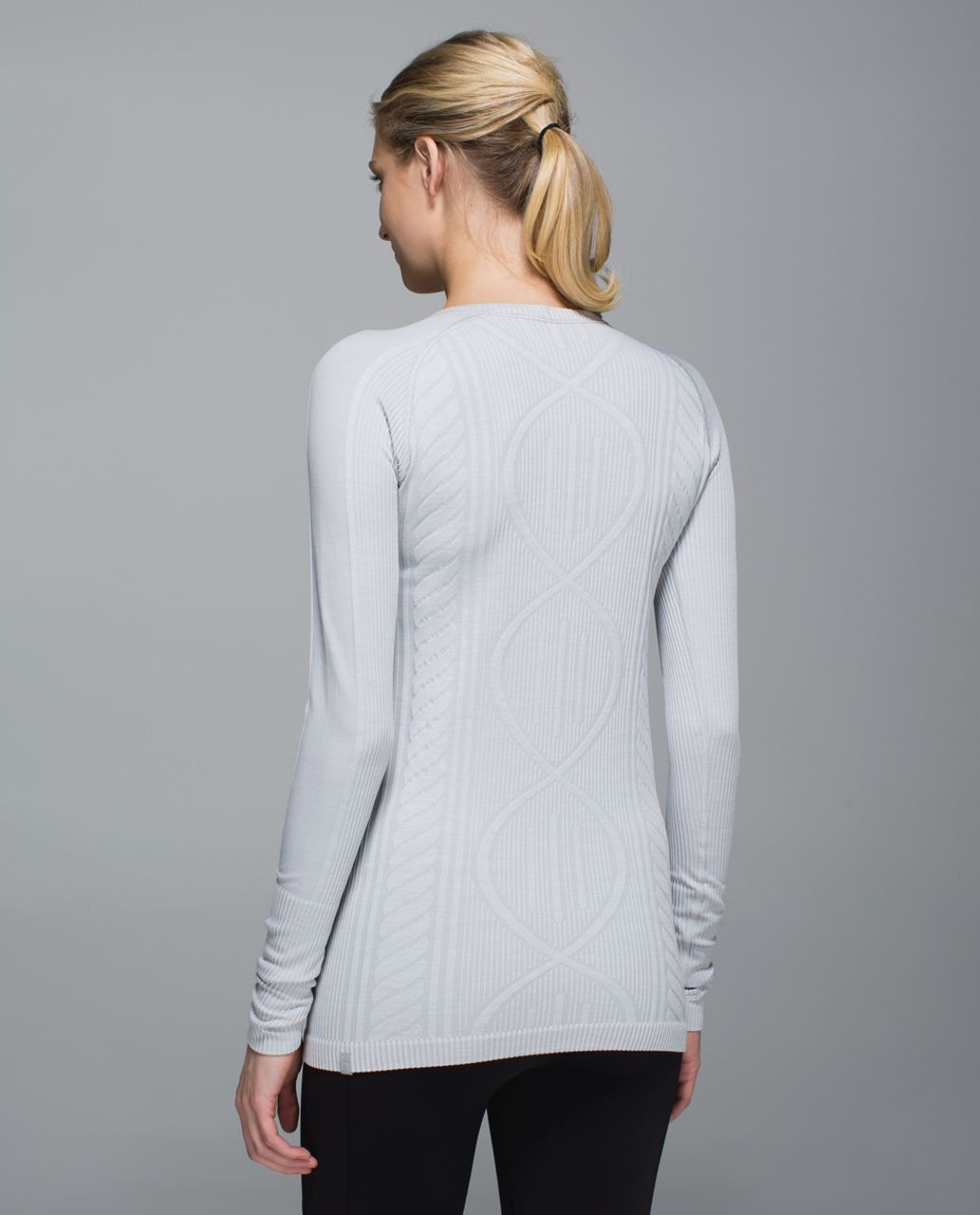 Lululemon Rest Less Pullover - Heathered Silver Spoon