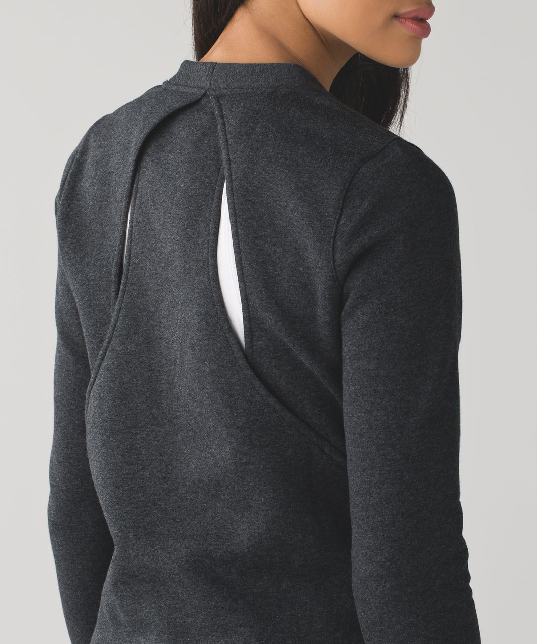 Lululemon &go Endeavor Long Sleeve - Heathered Black