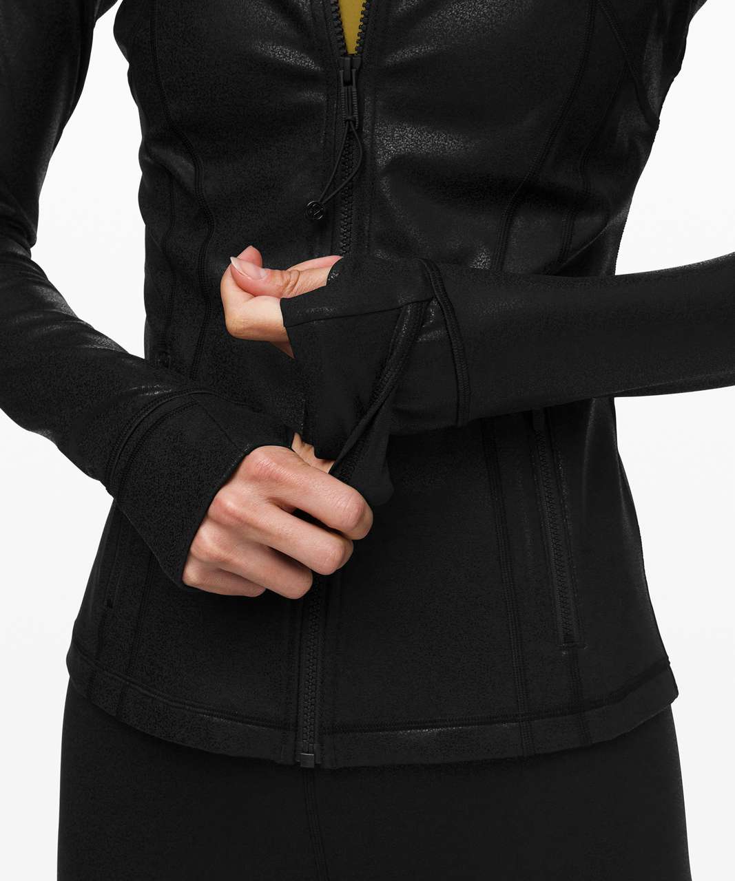 Lululemon Define Jacket *Spark - Luminosity Foil Print Black Black