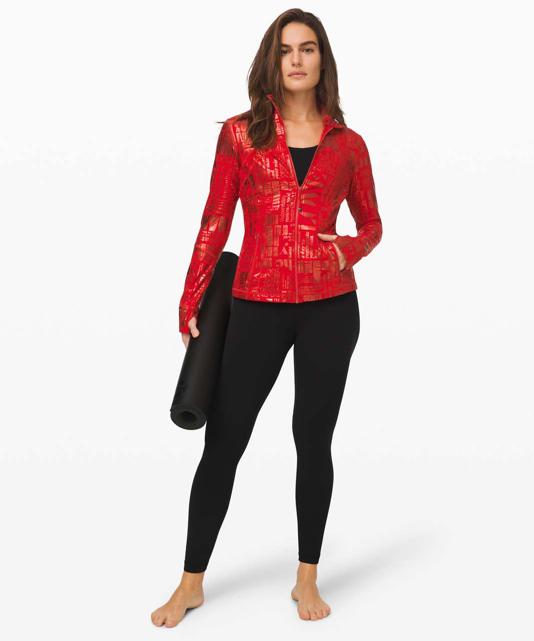 Love Red Contempo Jacket and New Lulu Shoppers - The Sweat Edit