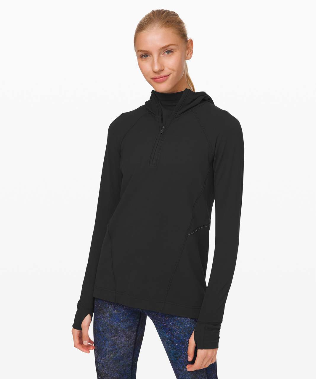 Lululemon Warm Core Hoodie - Black - lulu fanatics