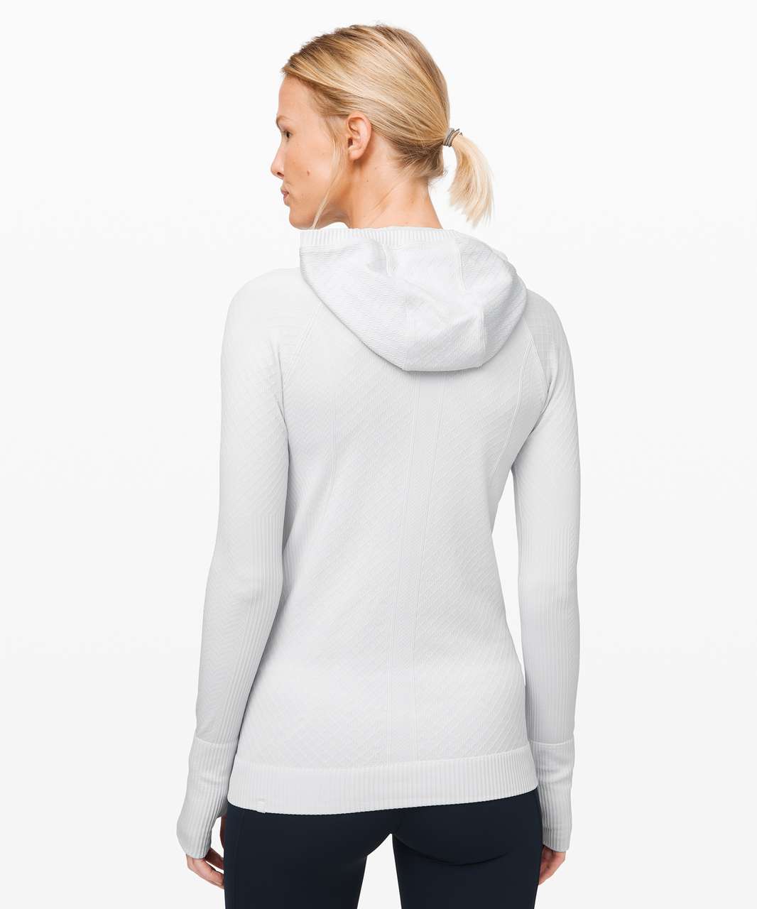 Lululemon Rest Less Hoodie *Patchwork - Alpine White / Alpine White