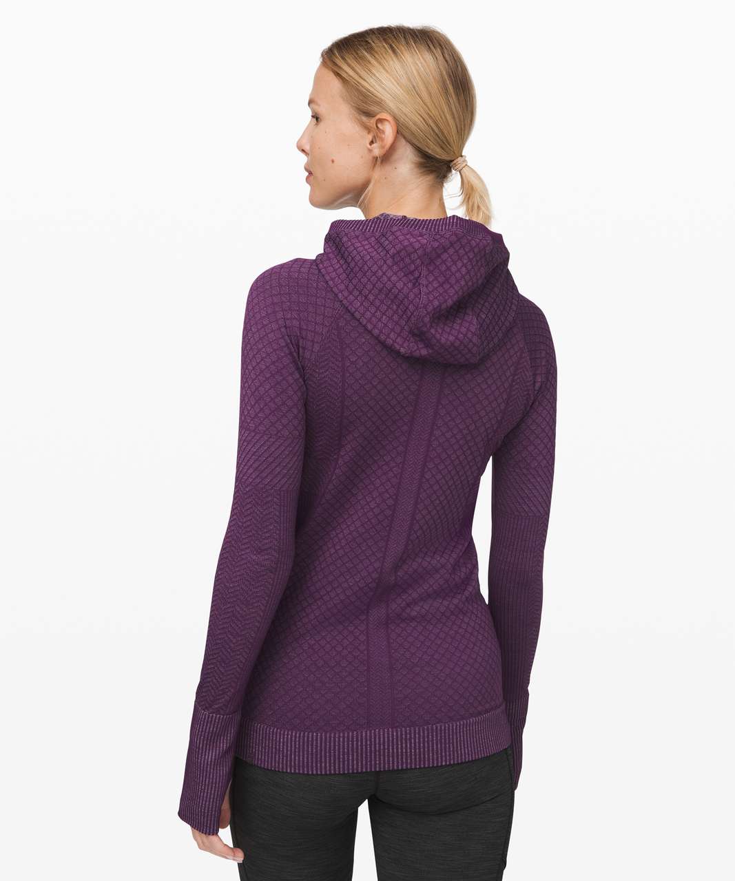 Lululemon Rest Less Hoodie *Patchwork - Galactic Grape / Silver Lilac