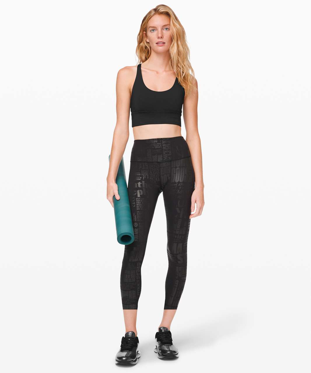 Lululemon Wunder Under High-Rise Tight 28 *Full-On Luxtreme Manifesto -  20YR Manifesto Foil Black Black - lulu fanatics