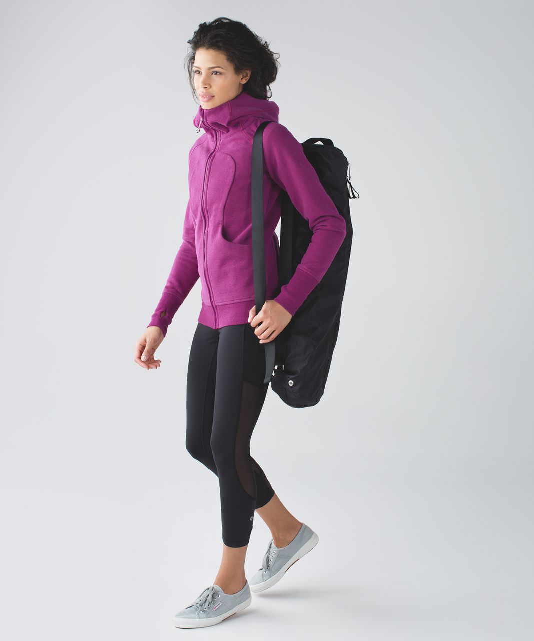 Lululemon Scuba Hoodie III - Heathered Regal Plum