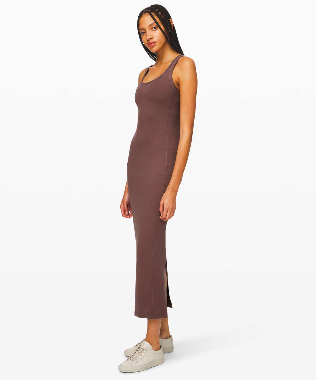 Lululemon Its Rulu Tank Dress - Antique Bark - lulu fanatics