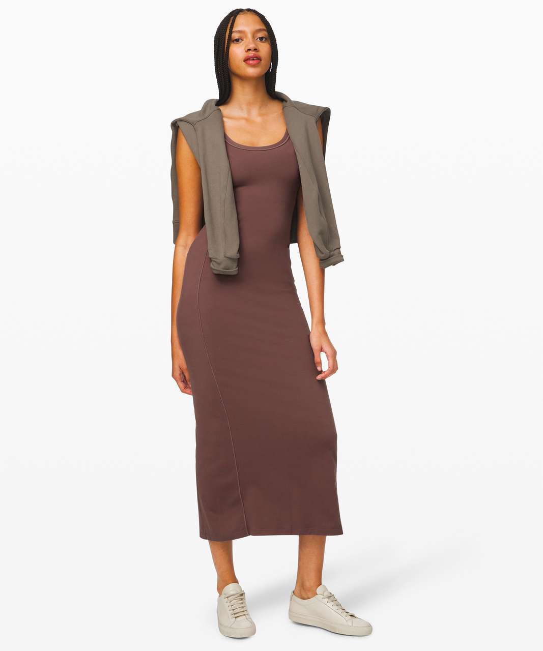 Lululemon Its Rulu Tank Dress - Antique Bark