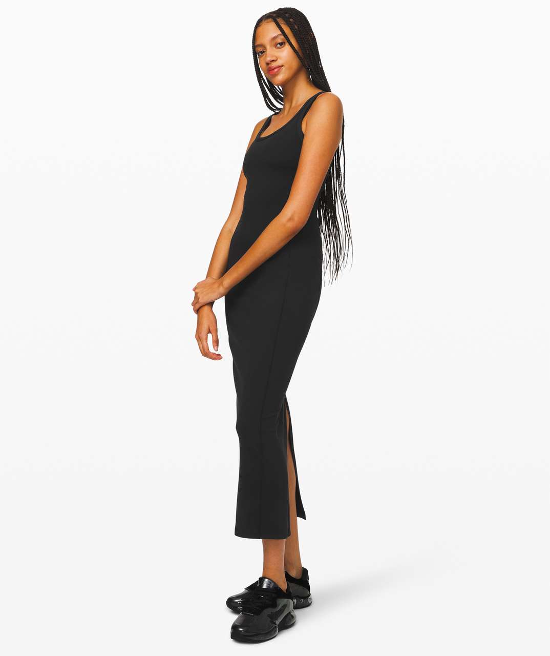 Lululemon Contour Dress *Nulu - Black - lulu fanatics