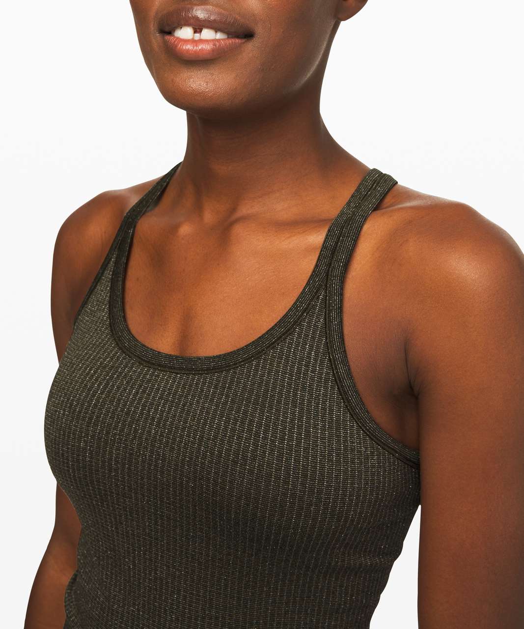 LULULEMON BLK EBB TO STREET CROP TANK – Barry's Shop