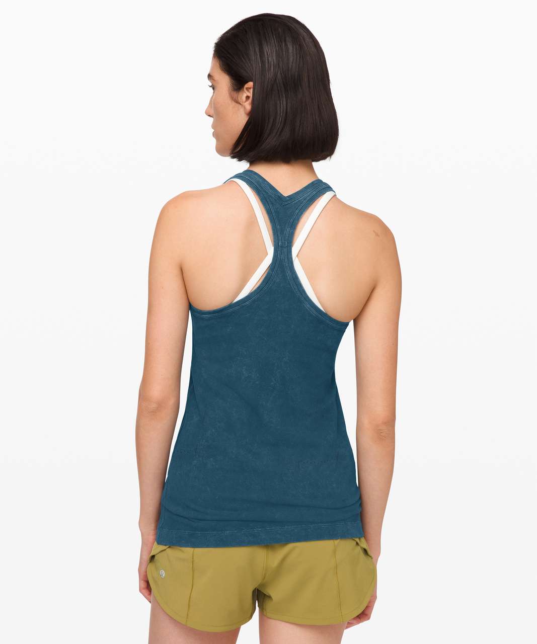 Lululemon Cool Racerback II *Dye - Washed Night Diver