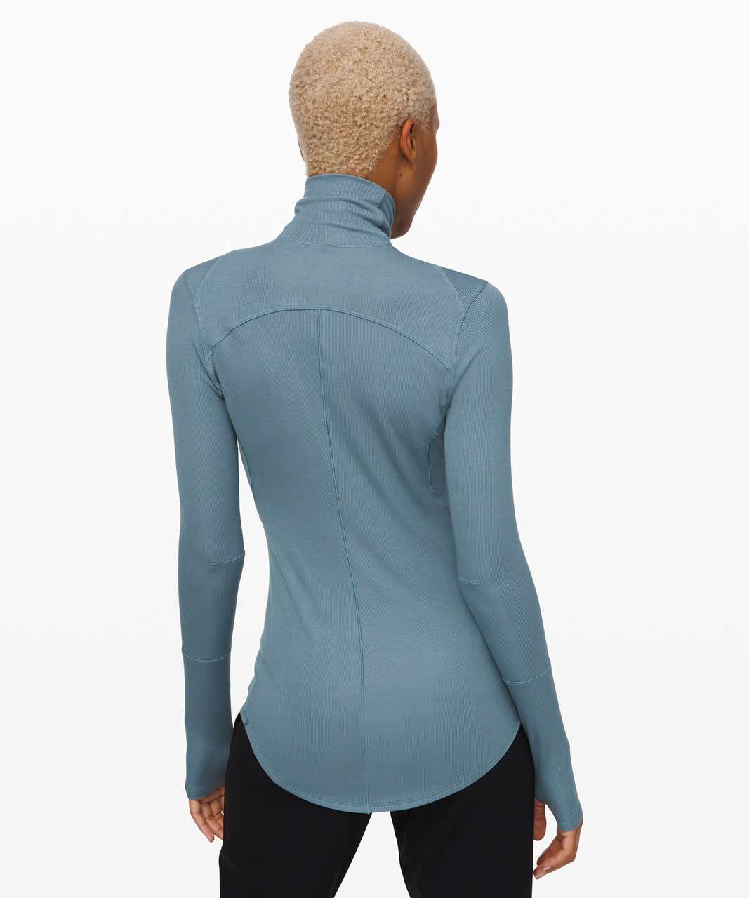 Lululemon Full Day Ahead Turtleneck - Blue Charcoal