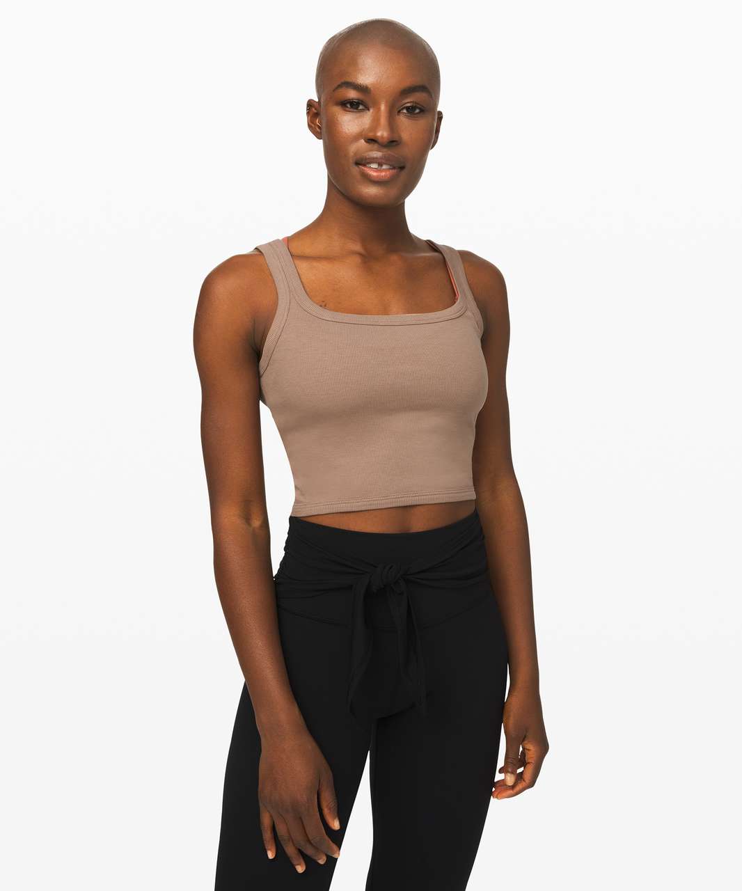 Lululemon Hold Tight Cropped Tank Top - Black - lulu fanatics