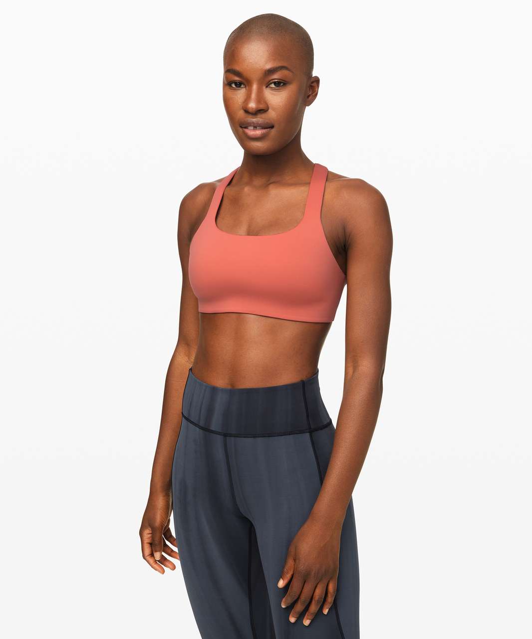 Lululemon Bring the Energy Bra - Copper Clay