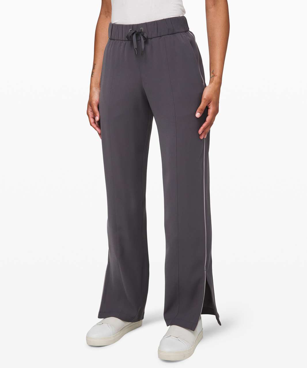 Lululemon On the Right Track Pant - Dark Carbon / Dark Chrome