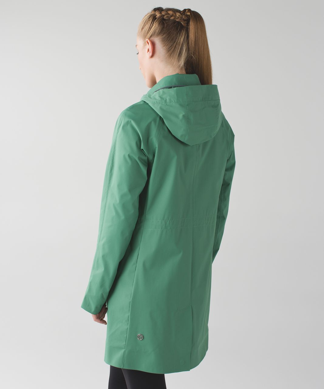 Lululemon Rain On Jacket - Vintage Green - lulu fanatics