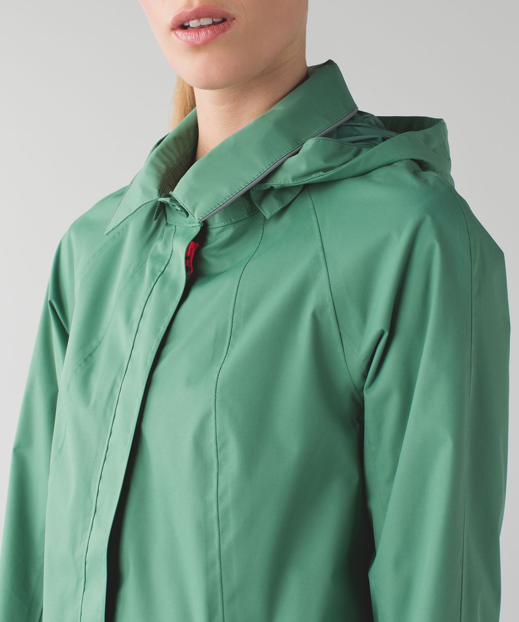 Lululemon Rain On Jacket - Vintage Green