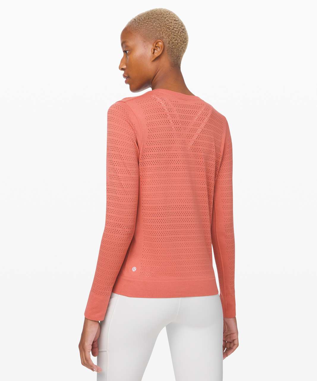 Lululemon Breeze By Long Sleeve *Squad - Copper Clay / Copper Clay