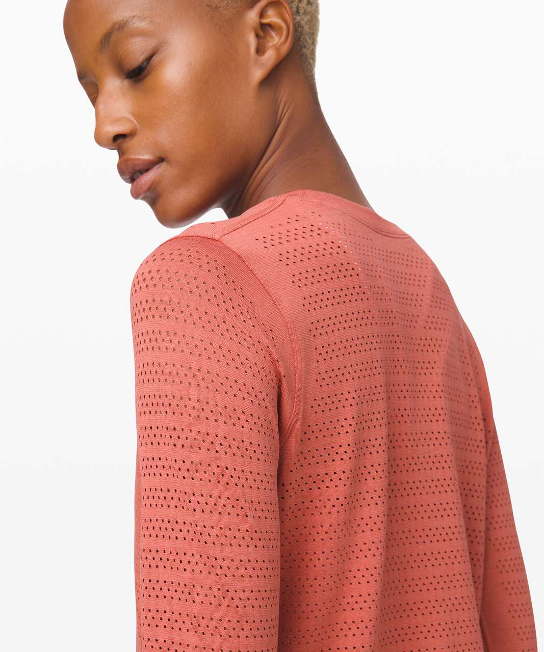 Lululemon Breeze By Long Sleeve *Squad - Copper Clay / Copper Clay