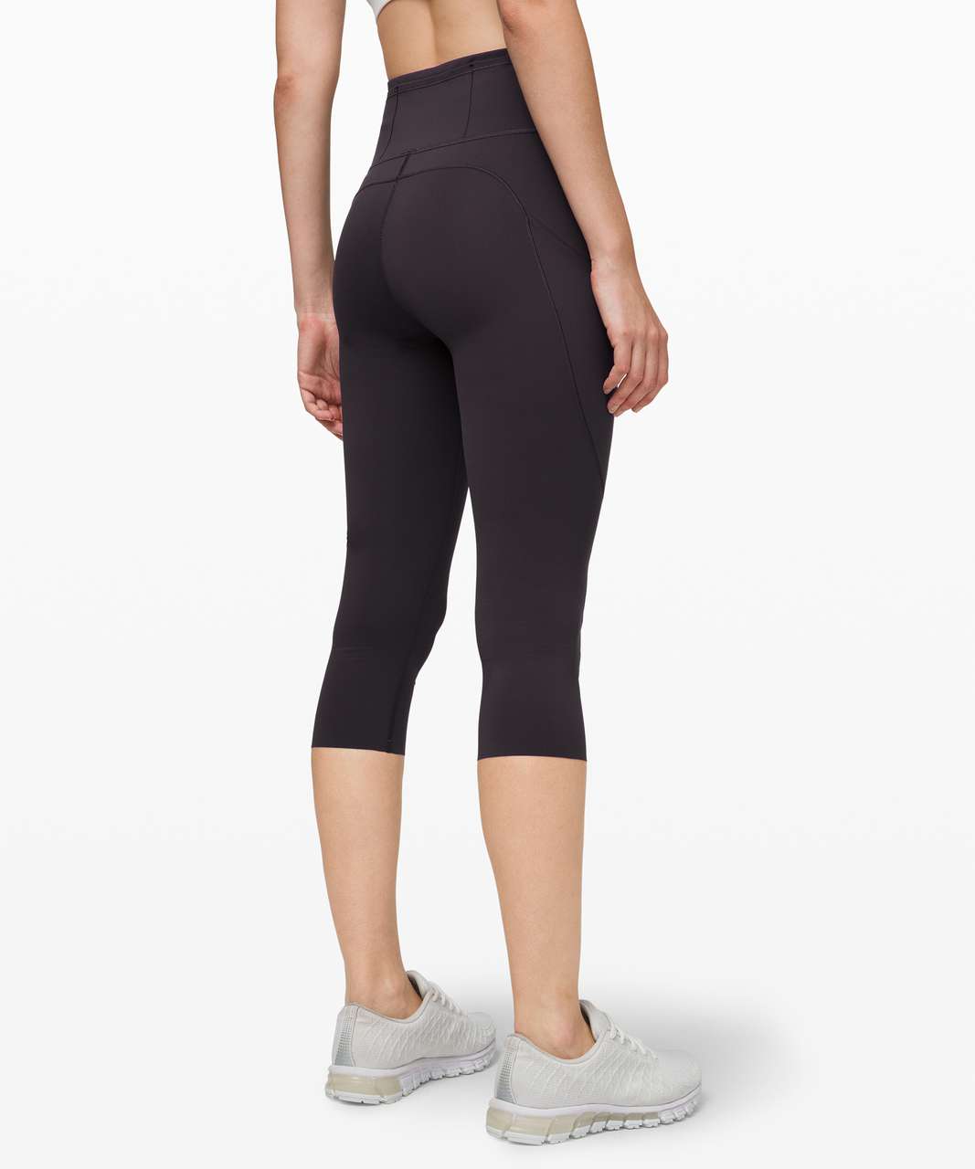 Lululemon Fast and Free Reflective High-Rise Crop 19 - Larkspur