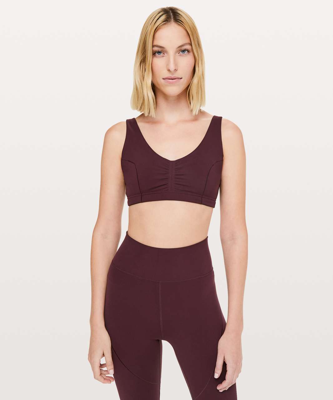 Lululemon Essential Bra *lululemon lab - Cassis