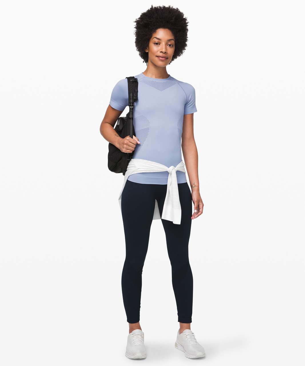 Lululemon For The Chill Of It Short Sleeve - Ice Cap