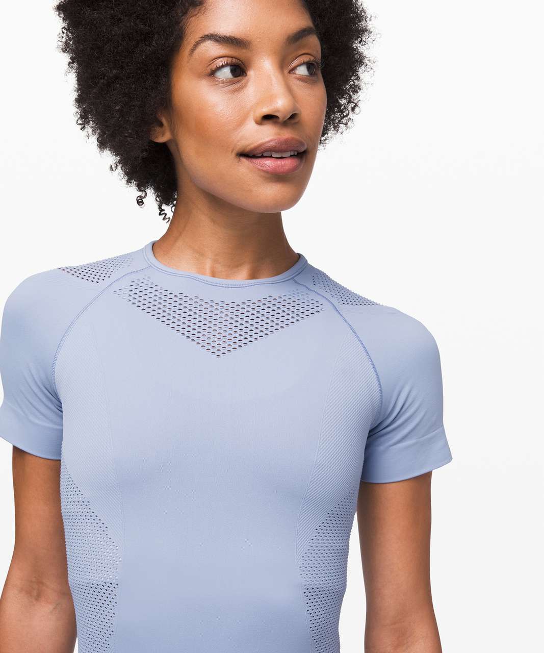 Lululemon For The Chill Of It Short Sleeve - Ice Cap