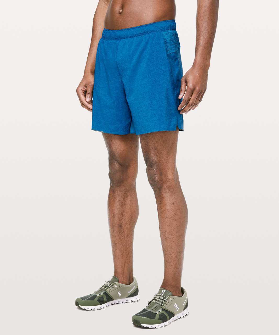 Lululemon Surge Lined Shorts 4 In Sheer Blue