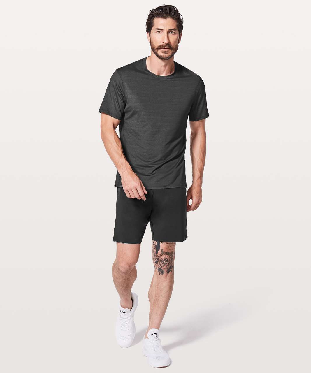 Lululemon Run Out Short Sleeve - Black