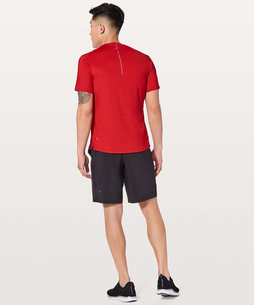 Lululemon Run Out Short Sleeve - Bold Red