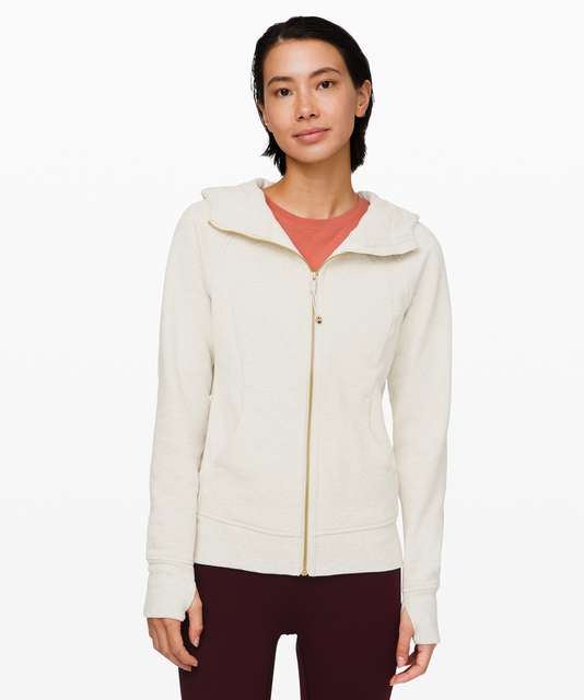 Lululemon Scuba Hoodie *Light Cotton Fleece - Heathered Core Ultra Light  Grey - lulu fanatics