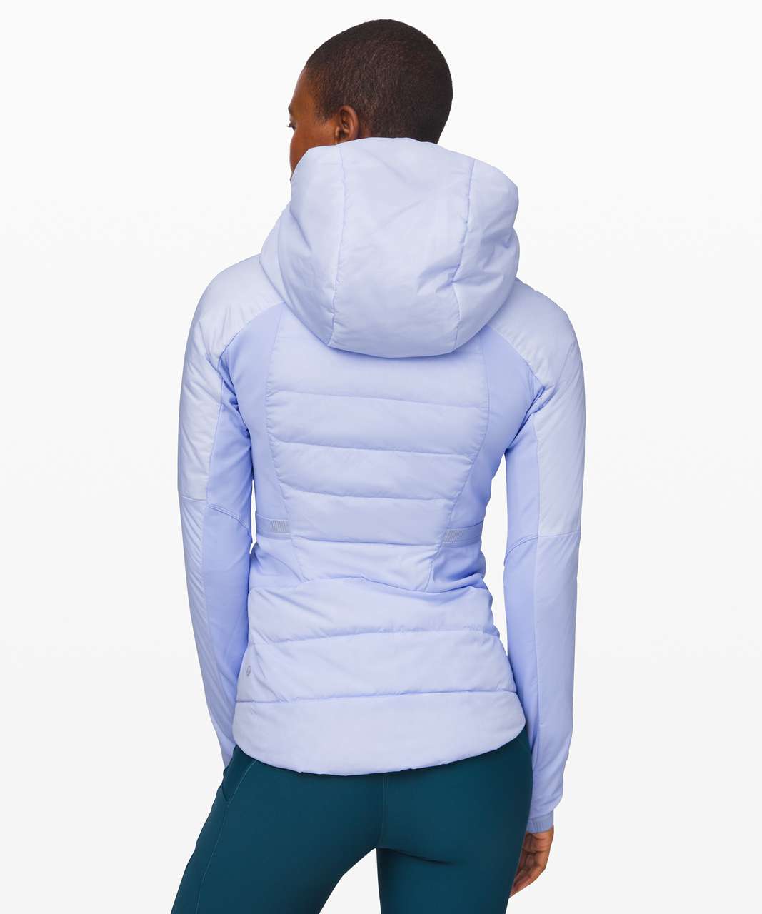 NEW LULULEMON Down For It All Jacket 10 12 Porcelain Pink 700 Goose