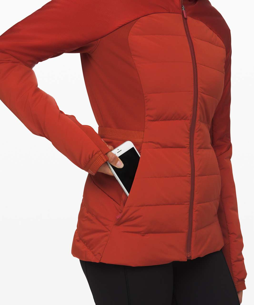 NEW LULULEMON Down For It All Jacket 6 Grenadine Red 700 Goose