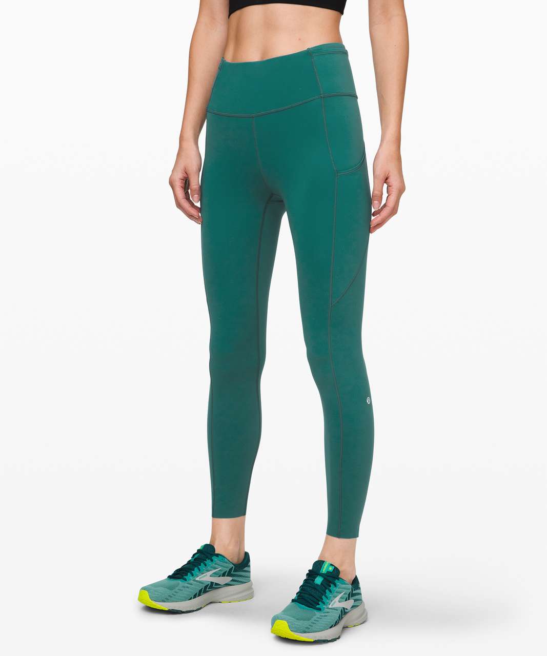 Lululemon Fast and Free Tight II 25" *Non-Reflective Nulux - Laguna