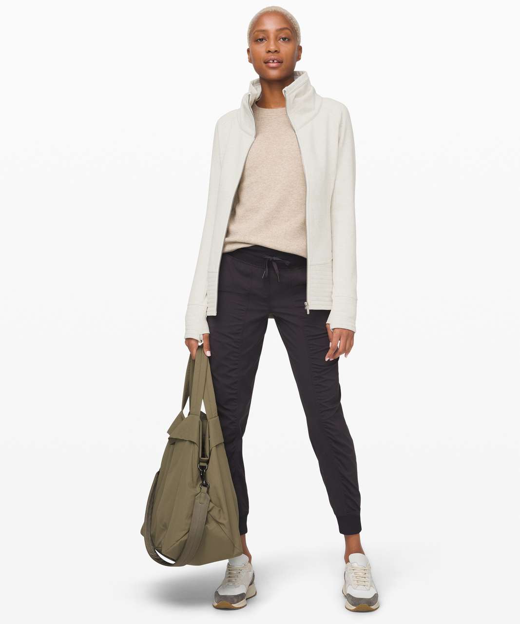 Lululemon Radiant Jacket II - Heathered Light Ivory